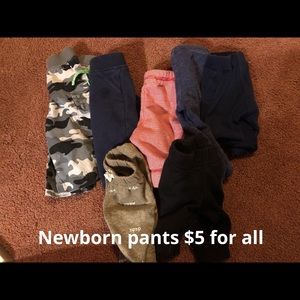 Newborn pants